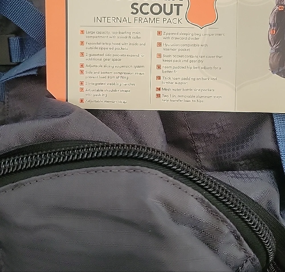Field & Stream Internal Frame 65L Backpack - Picture 4 of 7